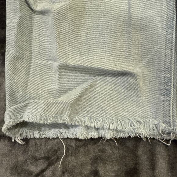 Wild Fable Women's Size 10 Jeans Distressed Light Blue Denim High Rise Straight - Picture 4 of 16